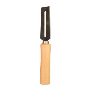 Stainless Steel Vegetable Peeler – Sharp, Comfortable Wooden Grip