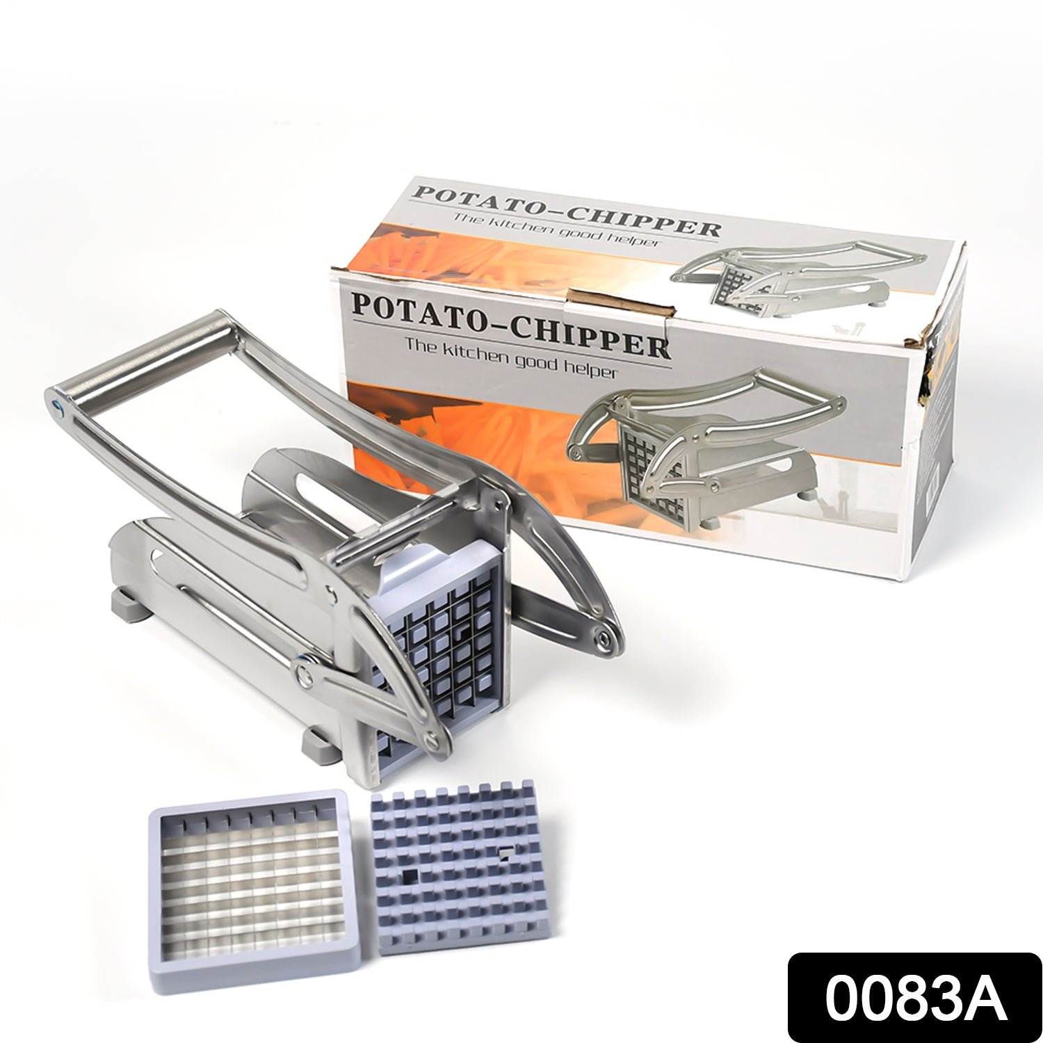 French Fries Cutter – Potato Chips Maker with 2 Blades | ChefAura