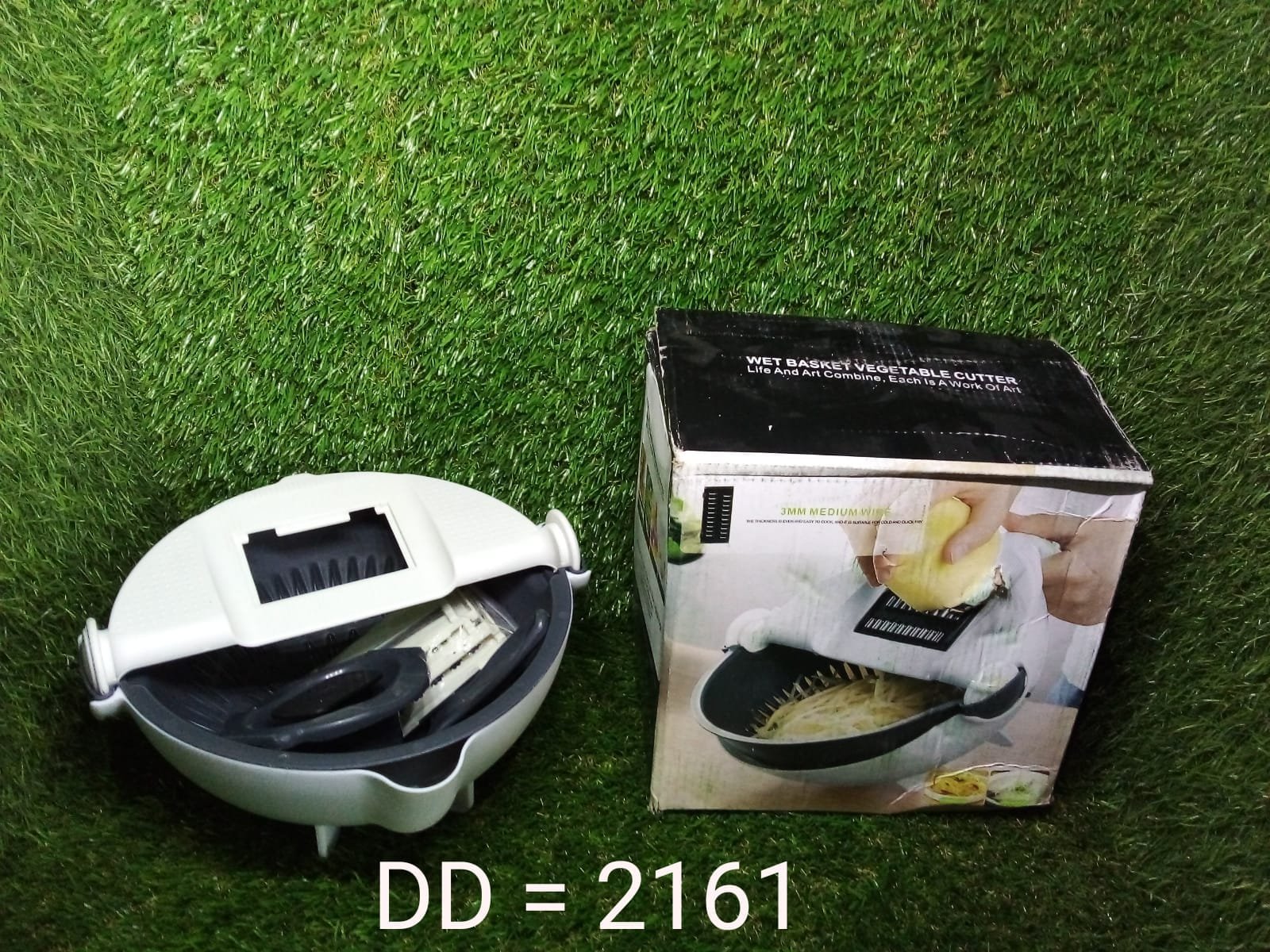 Vegetable Cutter Slicer – 10-in-1 with Rotating Drain Basket | Indo Glow