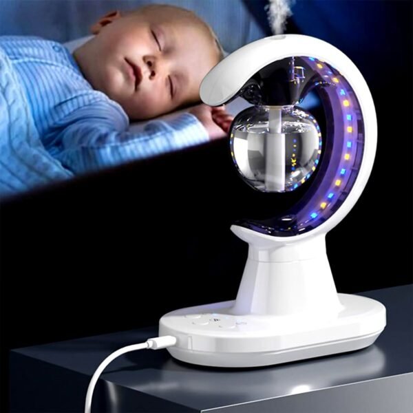 3-in-1 Humidifier Lamp – LED Light & Mosquito Repellent