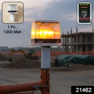 Solar Warning Light – Bright, Eco-Friendly Outdoor Safety Signal