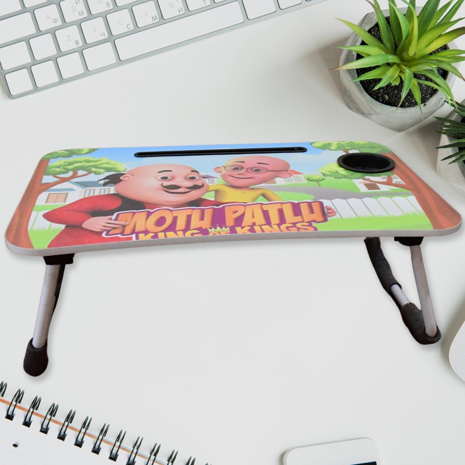 Kids Study Table – Foldable Cartoon Design | Deskura