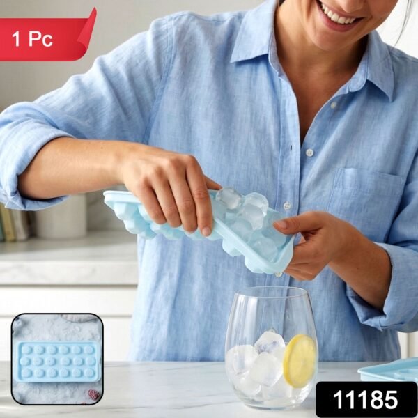 Plastic Ice Cube Tray – Multiple Ice Cubes for Quick Freezing