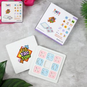 Tic Tac Toe Board Game – Classic Portable Strategy Set