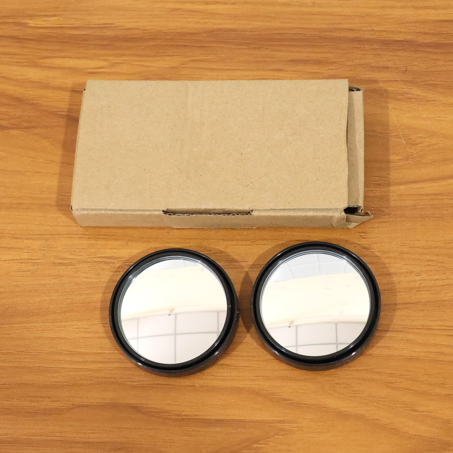 Car Blind Spot Mirrors – Wide Angle Convex Safety Set