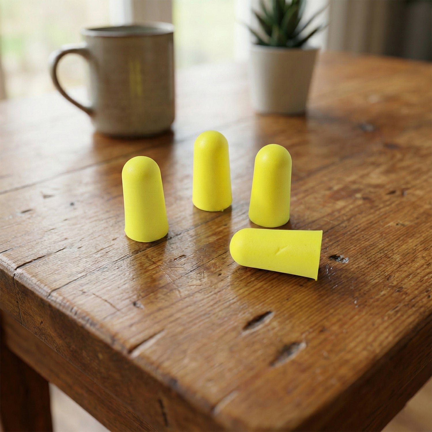 Noise Reduction Ear Plugs – Soft Foam, 2 Pair with Case