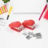 Mini Stapler Set – Portable & Multicolour (2 Pc) | FiloDesk