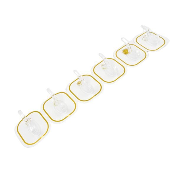 Transparent Adhesive Hooks (6 Pcs) – Strong & Reusable | GlimmerHome