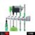 Wall Mounted Mop Holder – 5-Layer Multipurpose Organizer | Indo Glow