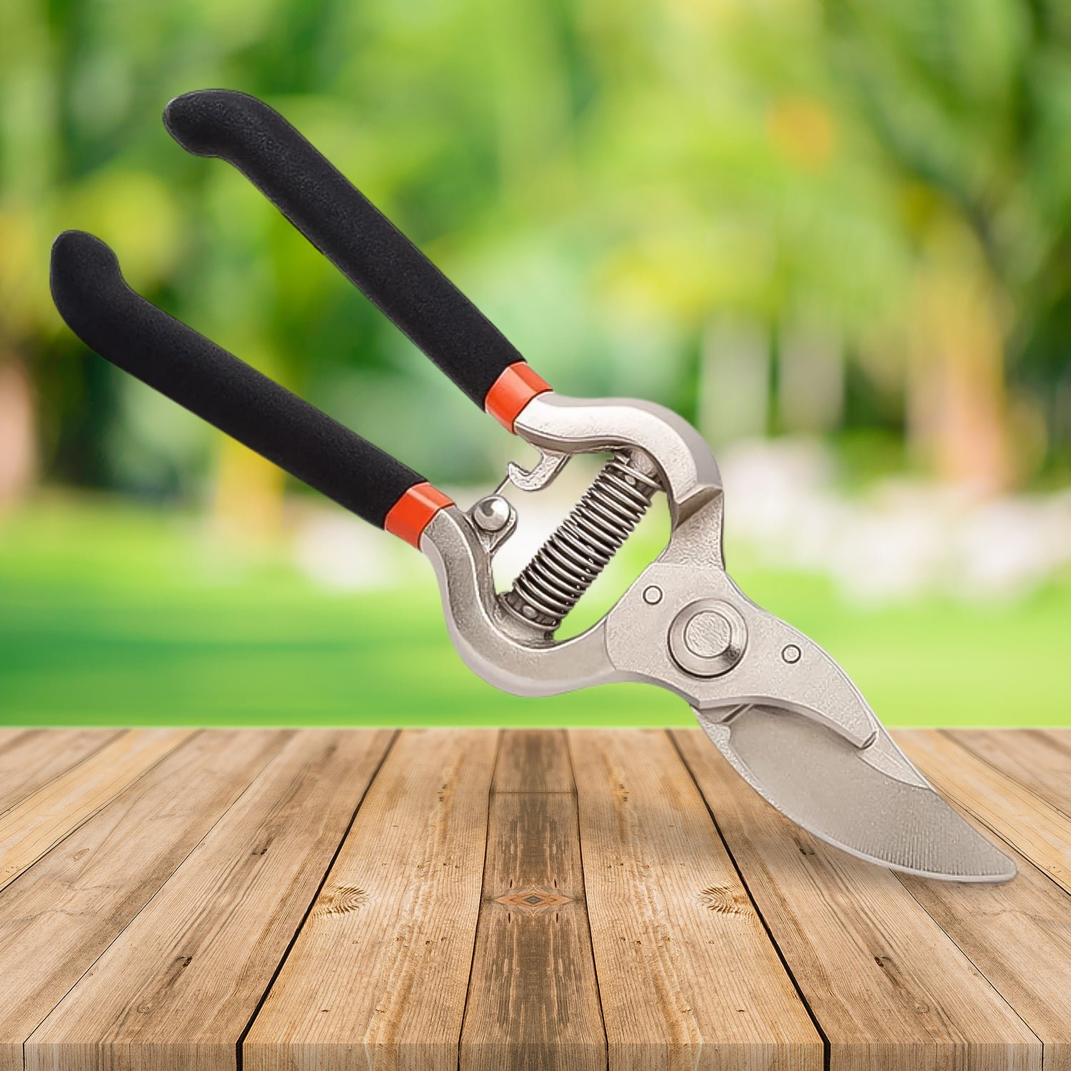 Garden Shears – 8-Inch Heavy-Duty Bypass Pruner | Grow Garden Tools