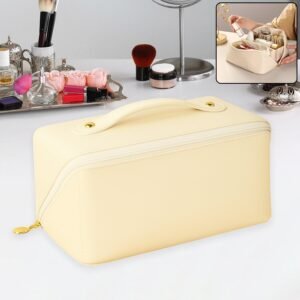 Travel Makeup Organizer – Waterproof Compact Cosmetic Pouch