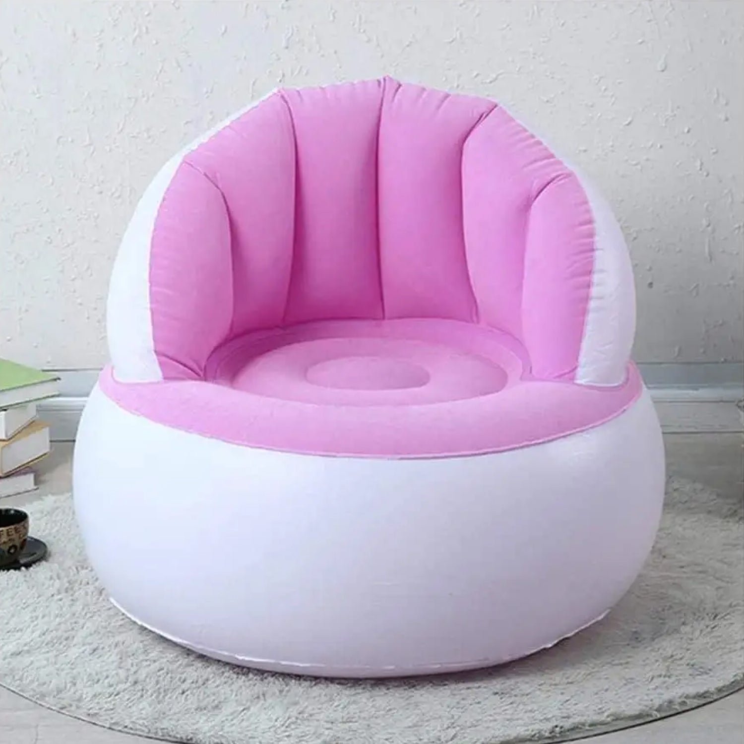 Kids Inflatable Sofa Chair – With Foot Pump & Backrest | Play & Move