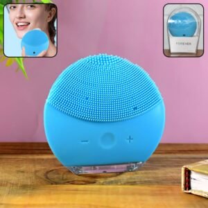 Silicone Sonic Facial Cleansing Brush – Gentle Deep Pore Cleanser