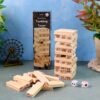 01_031f057e-ef55-43a3-bae3-7bf0f58a2792 Wooden Tumbling Tower Game – 54 Numbered Blocks & Dice Set