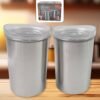 Stainless Steel Airtight Containers – 2 Pc Set (500ml Each) | Konvex