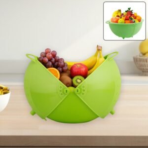 Fruit & Vegetable Bowl – 3-in-1 Multiuse Smart Basket