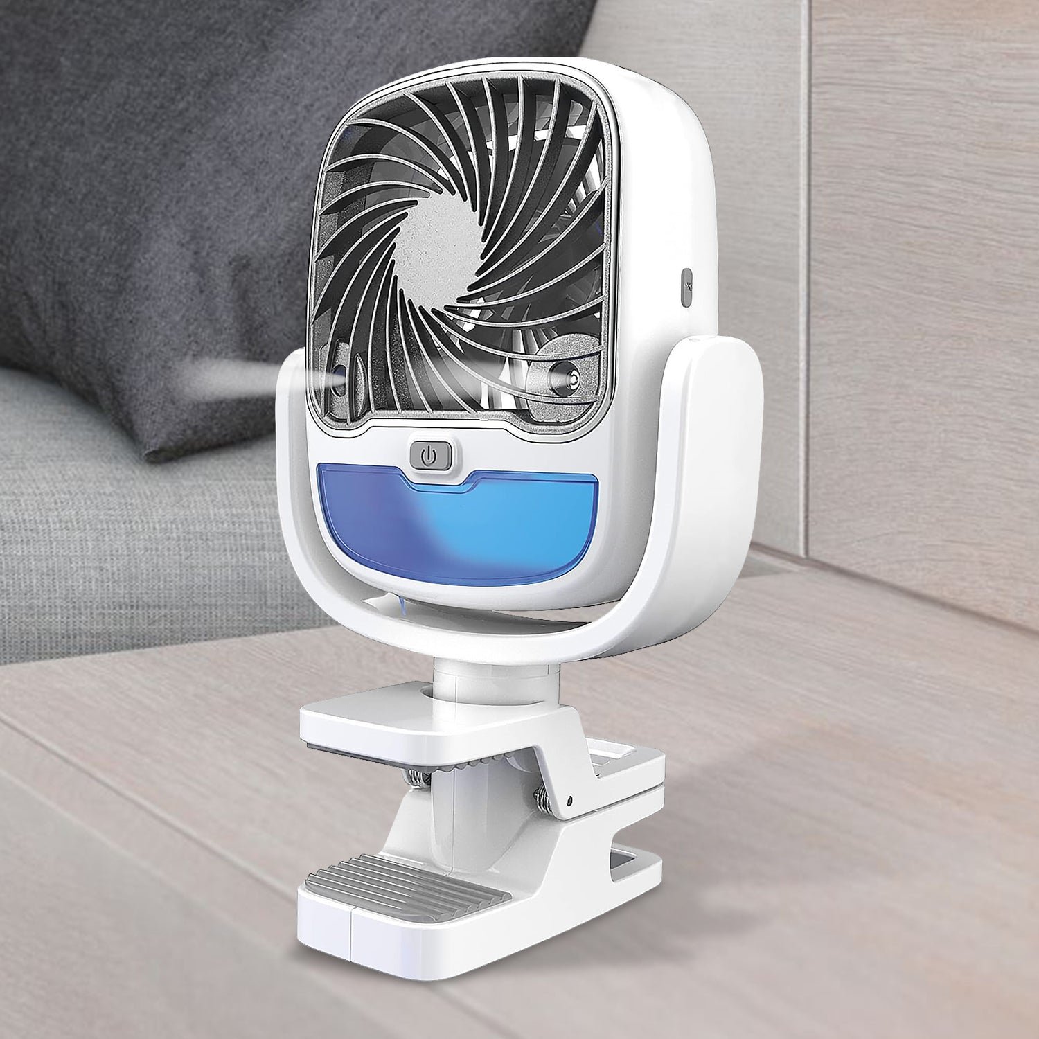 Portable Air Cooler – 3-Speed USB Rechargeable Fan | Velvet Wheels