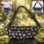 Floral Print Waist Bag – Adjustable Strap with Zipper Pockets