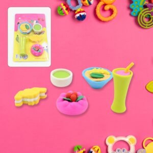 Fancy Erasers for Kids – 3D Mix Design Colorful Set | Writezo