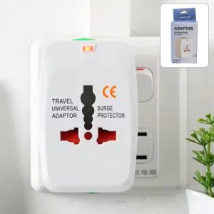 Universal Travel Adapter – Compact Surge Protection for 150+ Countries