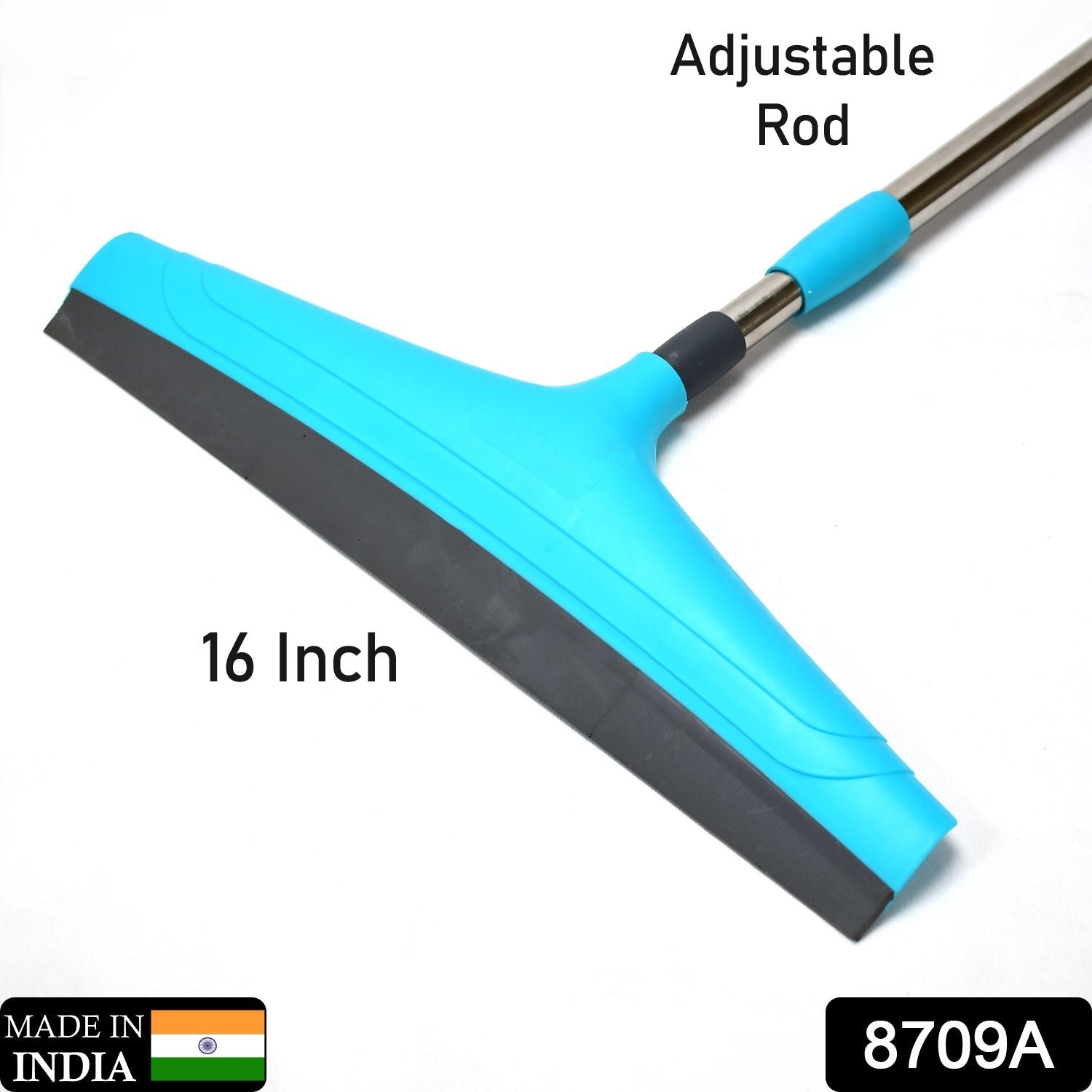 Adjustable Floor Wiper – Stainless Steel Handle | Pro Clean