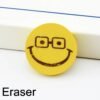 Smiley Eraser for Kids – Fun Mix Designs, Single Piece | Writezo