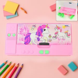 Jumbo Geometry Box – Multi-Compartment School Stationery | Writezo