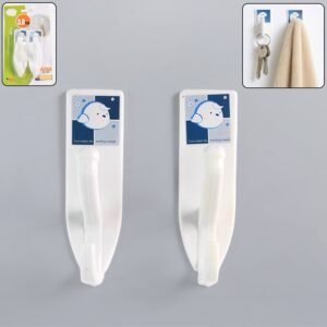 Self-Adhesive Wall Hooks – Strong Multipurpose Hangers | VoltDesk