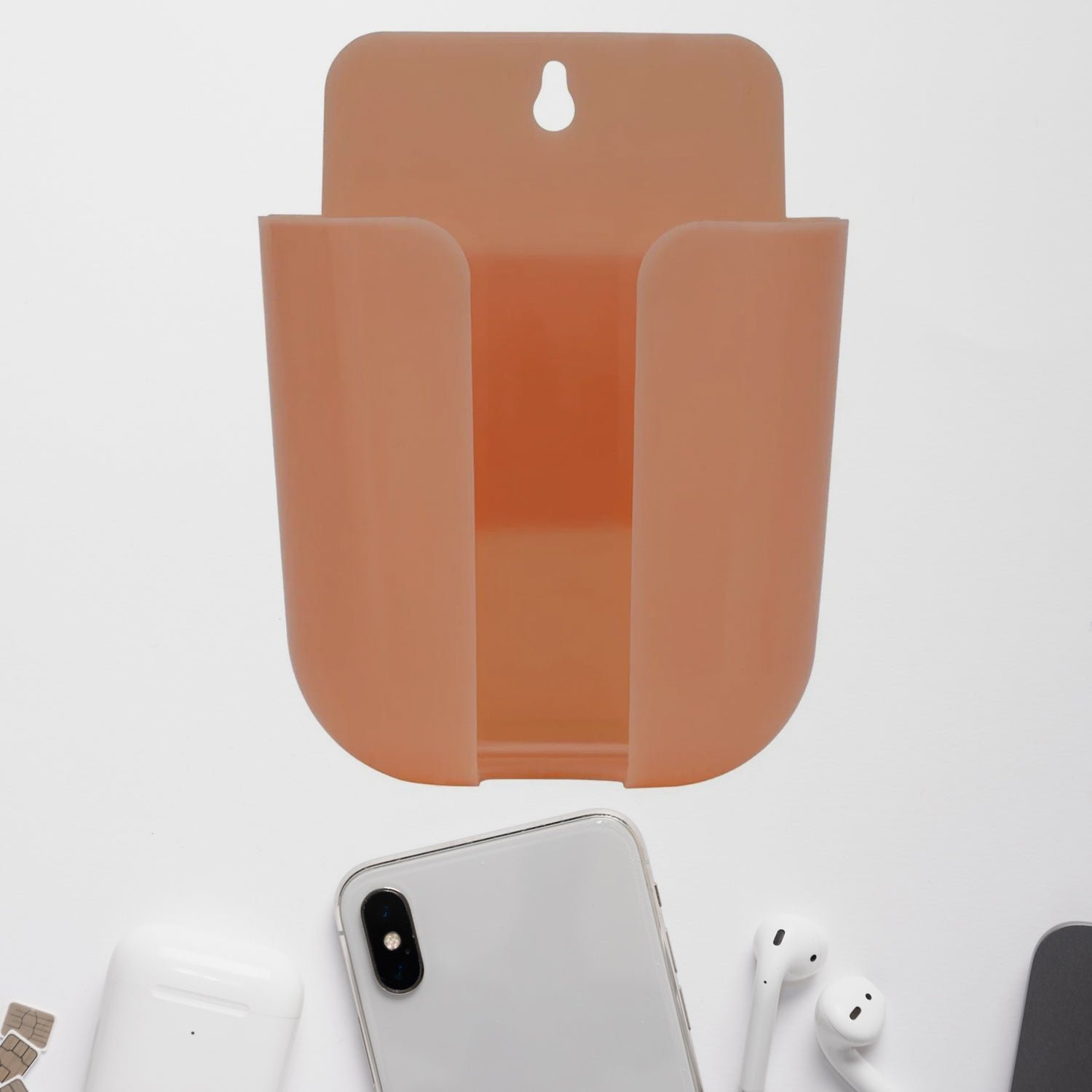 Wall Mounted Phone Holder – Multi-functional Organizer | Organivo