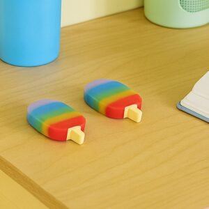 Popsicle Erasers – Cute Jelly Mini Erasers for Kids | Brain Horizon