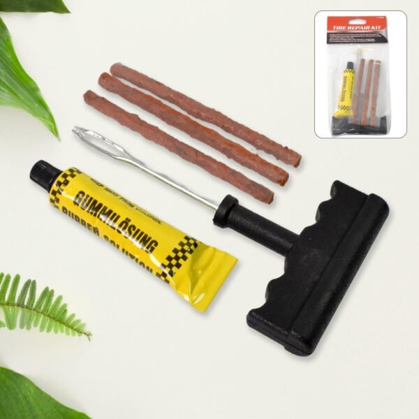 Tubeless Tyre Puncture Repair Kit – 5 Pc Emergency Set | Arrive Kit