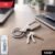 Heavy Duty Keychain – Secure Dual Ring Organizer for Keys