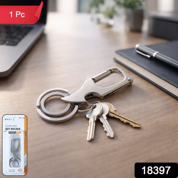 Heavy Duty Keychain – Secure Dual Ring Organizer for Keys