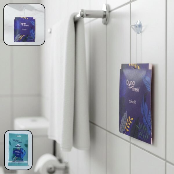 Cobalt Hanging Air Freshener Gel – Long Lasting Cool Aqua Fragrance