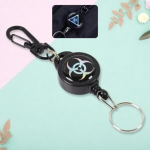 Retractable Key Chain – Anti-Lost Steel Wire Reel | Velvet Wheels