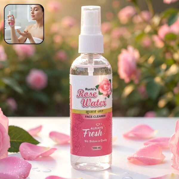 Rose Water Face Mist – Hydrating & Refreshing Skin Tonic