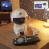 Astronaut Galaxy Star Projector – Remote-Controlled Night Light