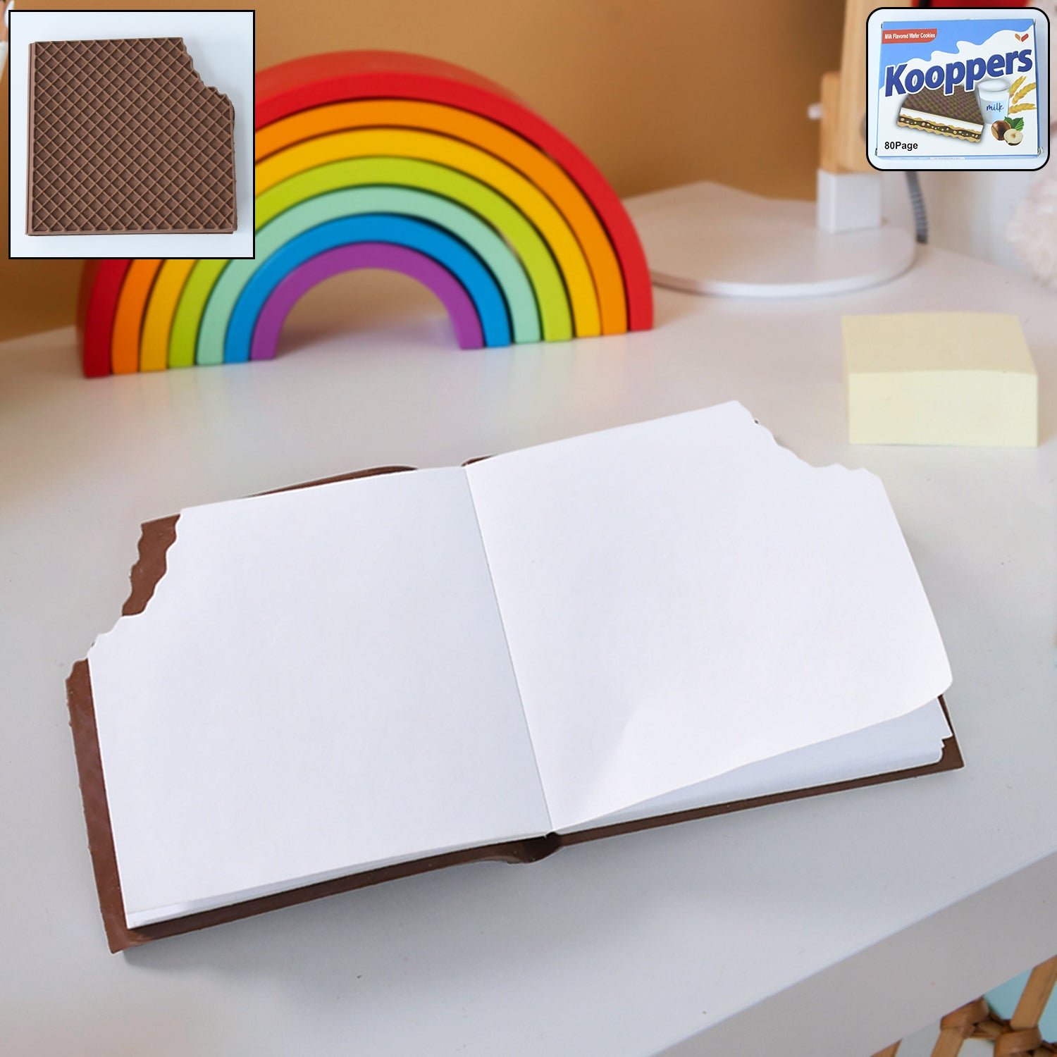 Chocolate Diary Notebook – Scented Writing Book for Kids | InkGlow