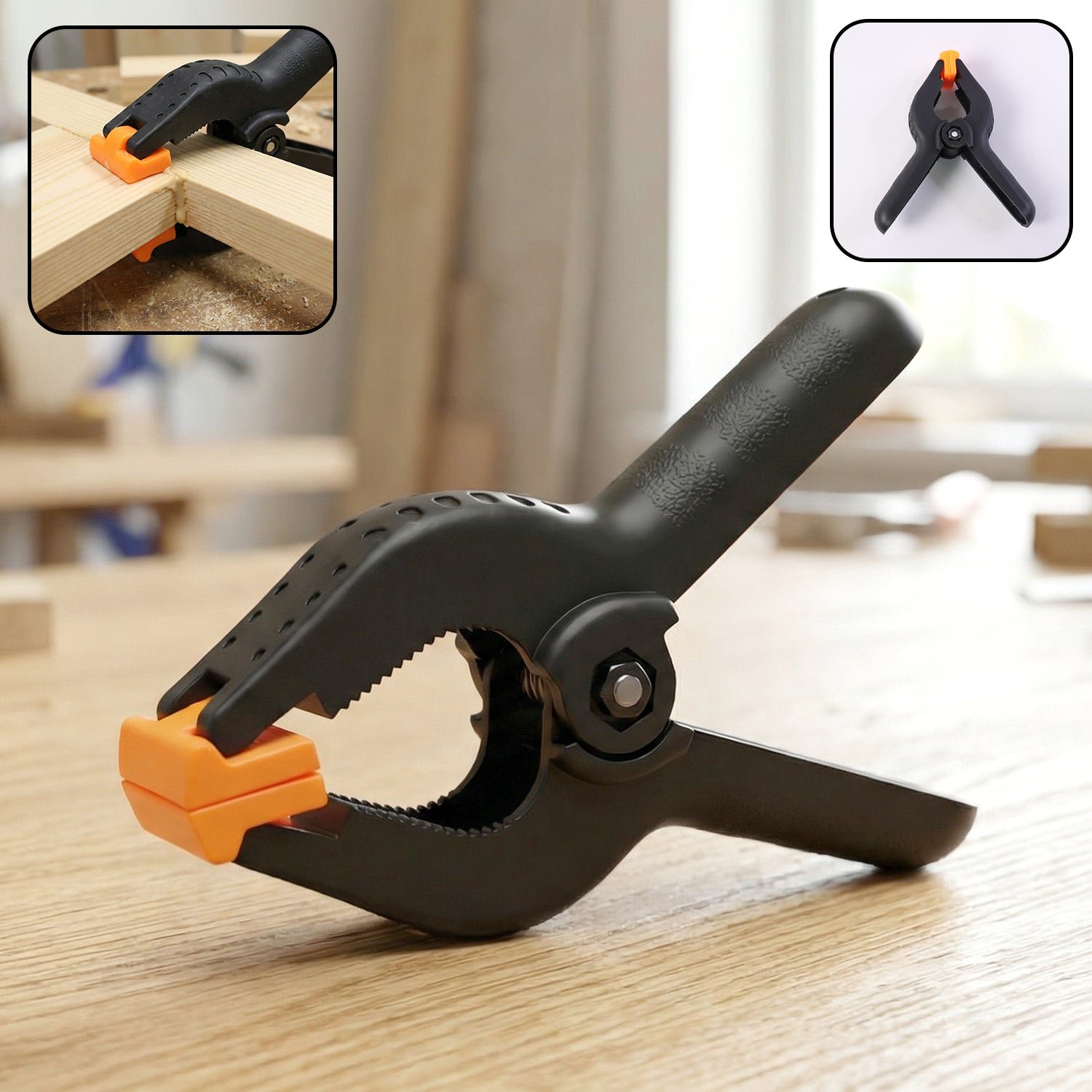 Heavy Duty Spring Clamp – Strong Grip for Woodworking & DIY