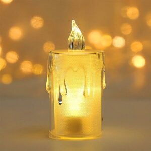 Diwali LED Candle – Crystal Glitter Light for Home Decor | Styleva