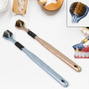 3-Sided Toothbrush – Soft Bristle Set for Complete Oral Care | BrushedUp