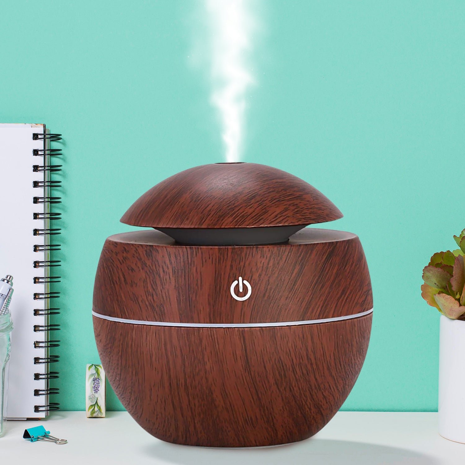 USB Desktop Humidifier – Ultrasonic LED Aroma Diffuser | Airvanta
