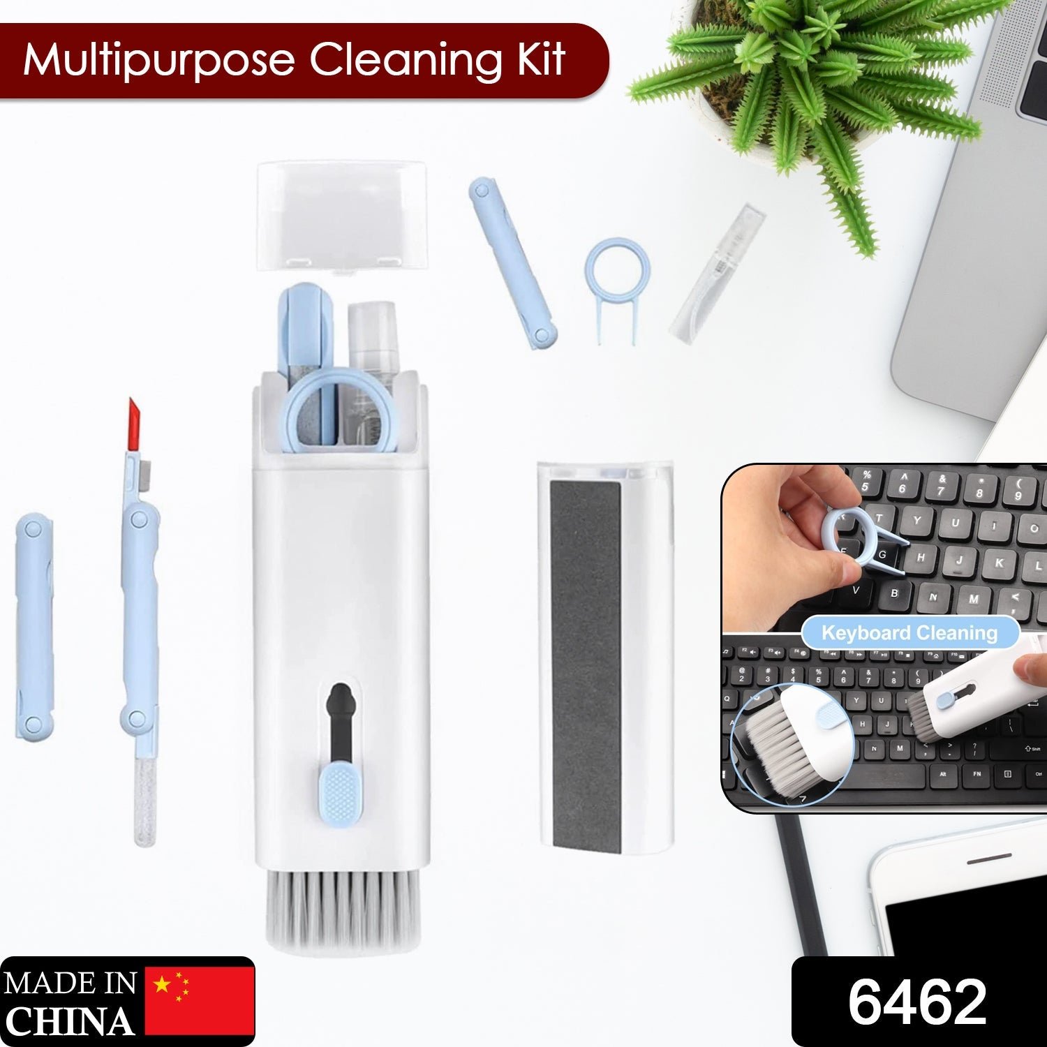 Electronic Cleaner Kit – 7-in-1 Multi-Device Cleaning Solution | Dustiva