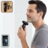 Rechargeable Electric Rotary Shaver – Precise 3D Floating Head