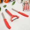 Kitchen Knife Set – Sharp 420 Stainless Steel Blades, Ergonomic Design