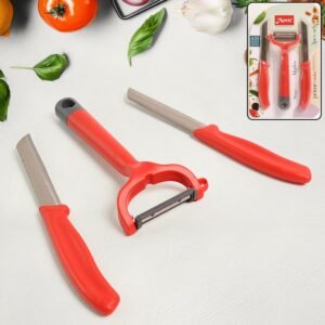 Kitchen Knife Set – Sharp 420 Stainless Steel Blades, Ergonomic Design
