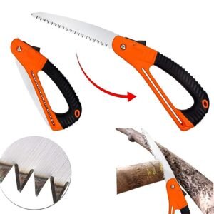 Folding Pruning Saw – 15 Inch Mini Garden Tool | Indo Glow
