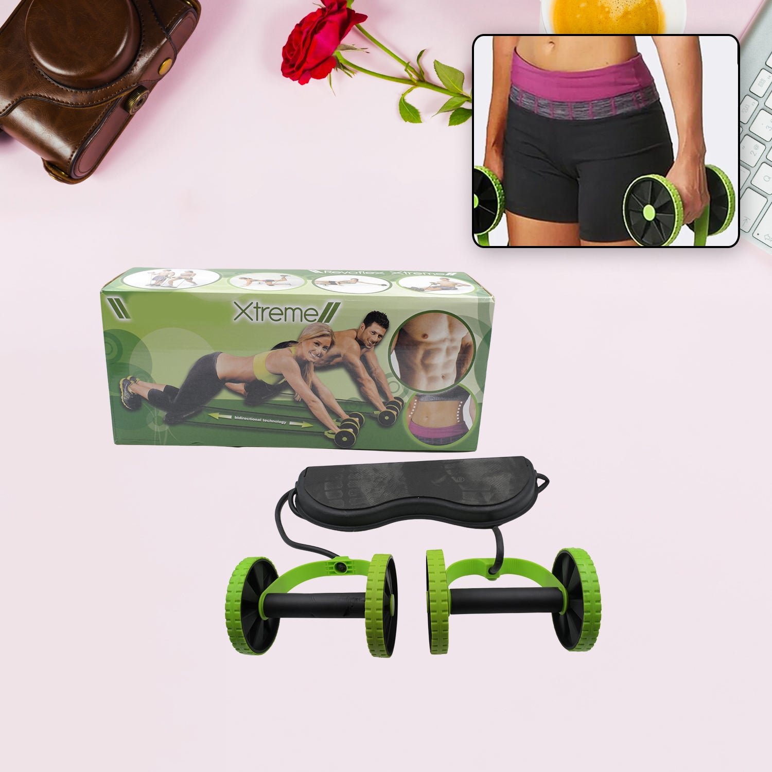 Ab Resistance Exerciser – Full Body Home Gym Trainer | FitFuzion
