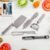 Stainless Steel Kitchen Gadget Set – 5-Pc Peeler, Grater & Slicer