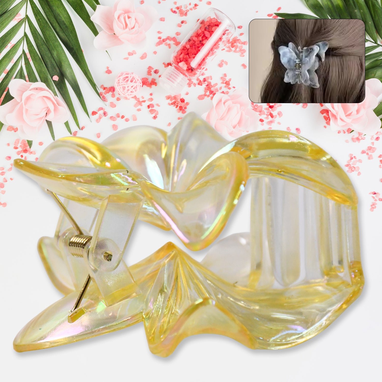 Hair Clamp Grip – Durable Matte Finish for Face Washing